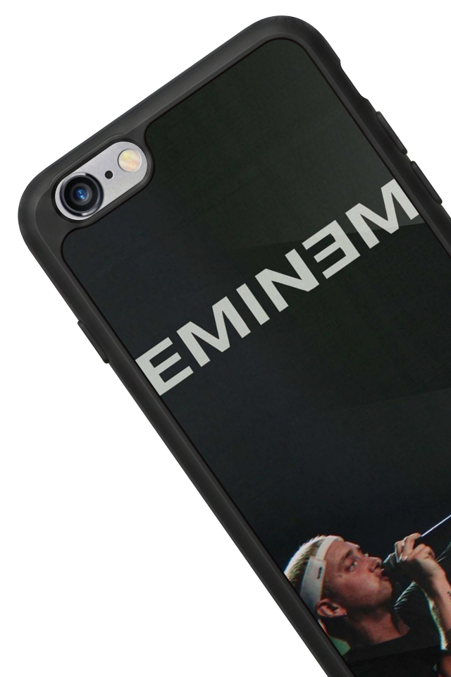 iPhone 6 Plus Uyumlu Eminem Tasarımlı Glossy Premium Kılıf