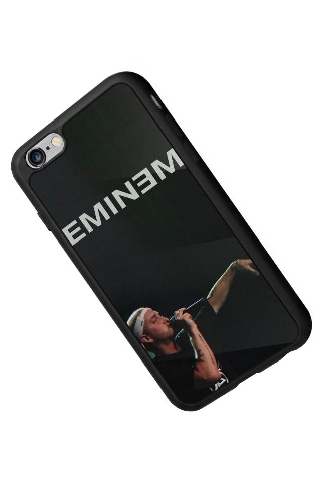 iPhone 6 Plus Uyumlu Eminem Tasarımlı Glossy Premium Kılıf