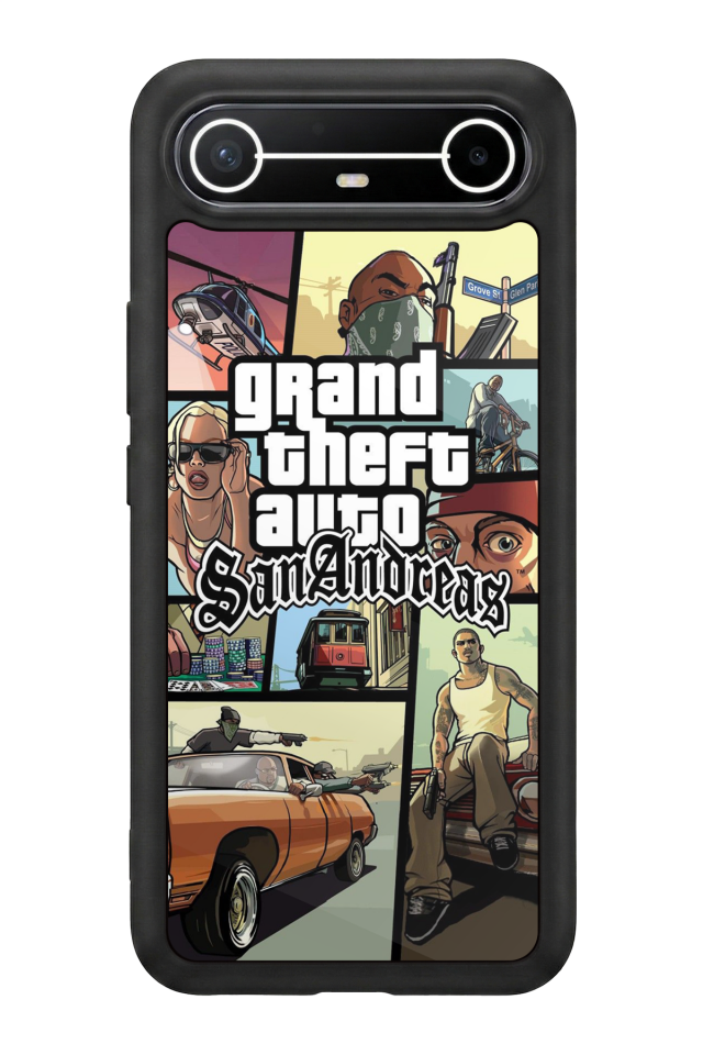 Tecno Spark Slim 5G Uyumlu GTA Tasarımlı Glossy Premium Kılıf