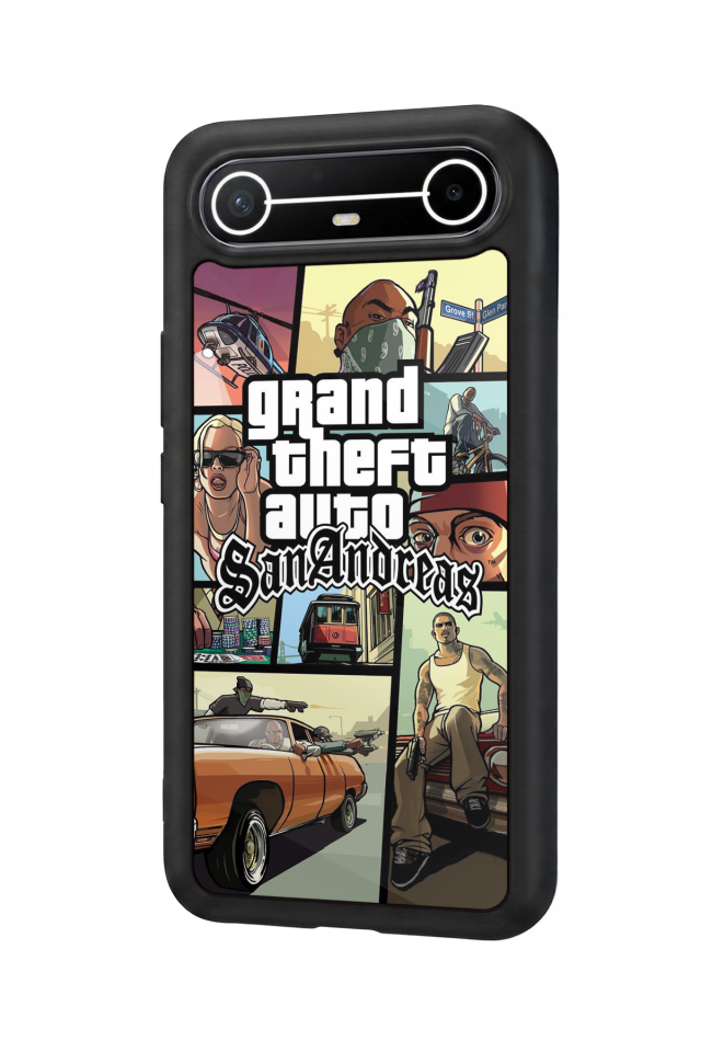 Tecno Spark Slim 5G Uyumlu GTA Tasarımlı Glossy Premium Kılıf