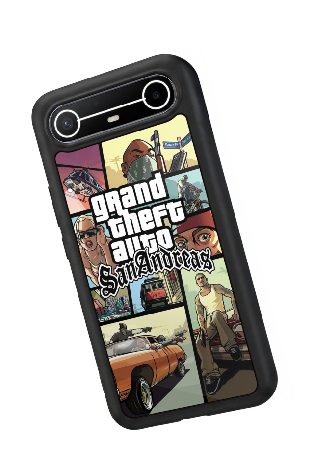 Tecno Spark Slim 5G Uyumlu GTA Tasarımlı Glossy Premium Kılıf