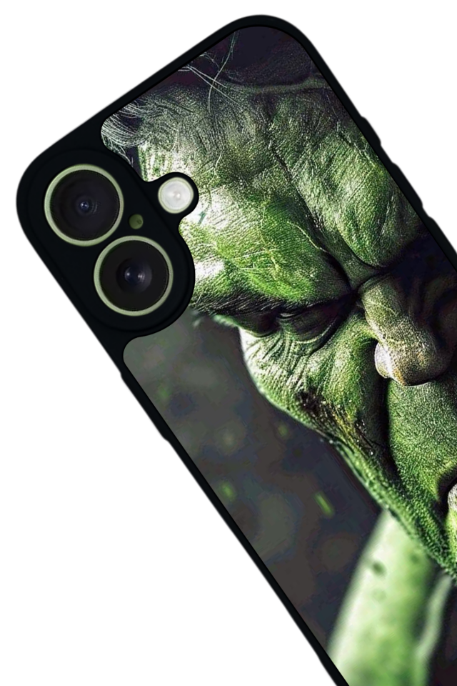 iPhone 17 Uyumlu Hulk Tasarımlı Glossy Premium Kılıf