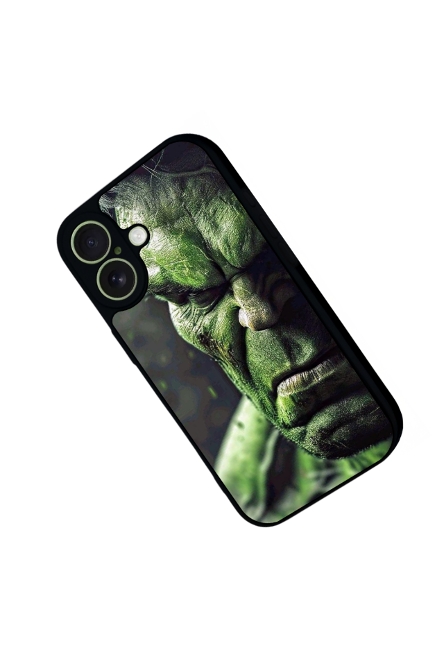 iPhone 17 Uyumlu Hulk Tasarımlı Glossy Premium Kılıf