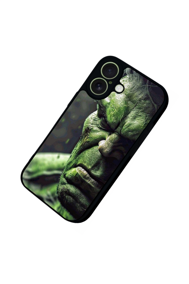 iPhone 17 Uyumlu Hulk Tasarımlı Glossy Premium Kılıf