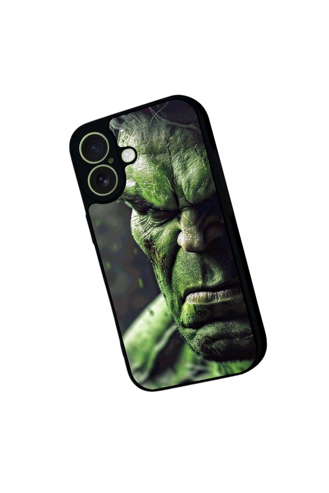 iPhone 17 Uyumlu Hulk Tasarımlı Glossy Premium Kılıf