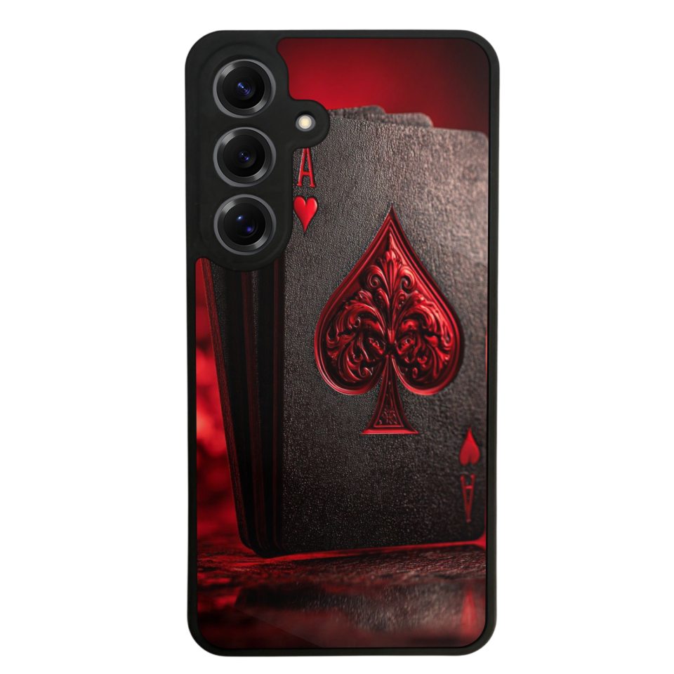 Samsung Galaxy S25 Uyumlu Kart Tasarımlı Glossy Premium Kılıf