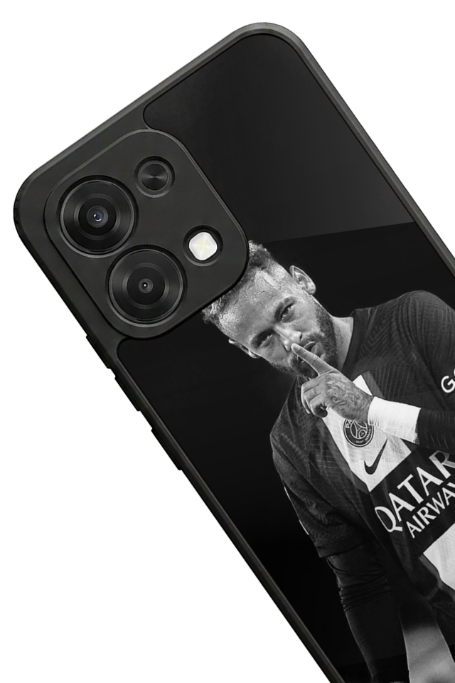 Oppo A6 Pro Uyumlu Neymar Tasarımlı Glossy Premium Kılıf