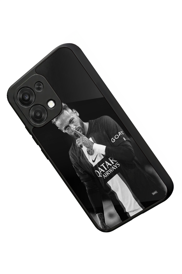 Oppo A6 Pro Uyumlu Neymar Tasarımlı Glossy Premium Kılıf