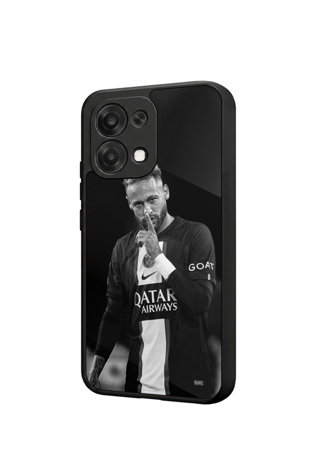 Oppo A6 Pro Uyumlu Neymar Tasarımlı Glossy Premium Kılıf
