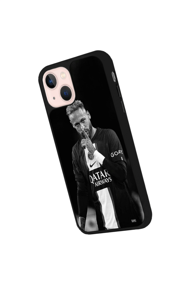 iPhone 13 Mini Uyumlu Neymar Tasarımlı Glossy Premium Kılıf