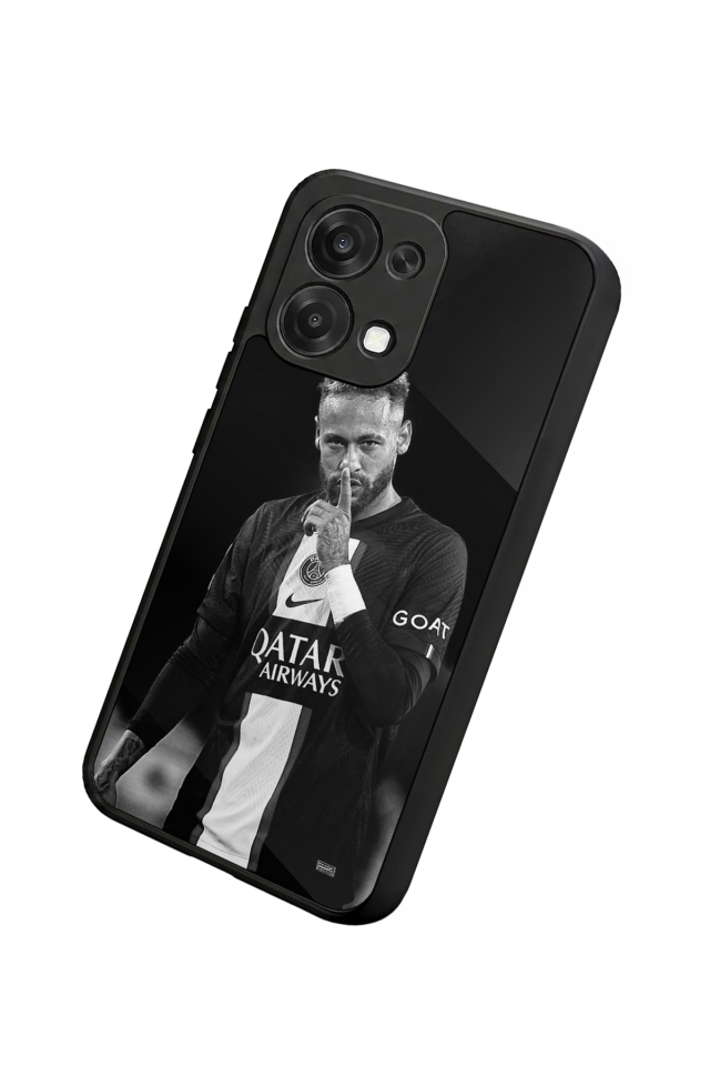 Oppo A6 Pro Uyumlu Neymar Tasarımlı Glossy Premium Kılıf