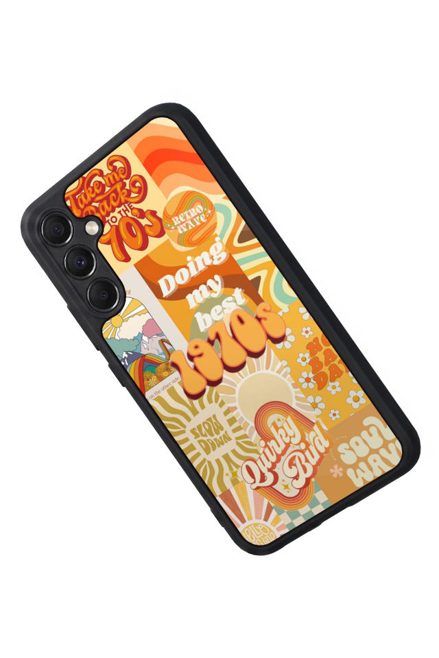 Samsung Galaxy M34 Uyumlu Poster Tasarımlı Glossy Premium Kılıf
