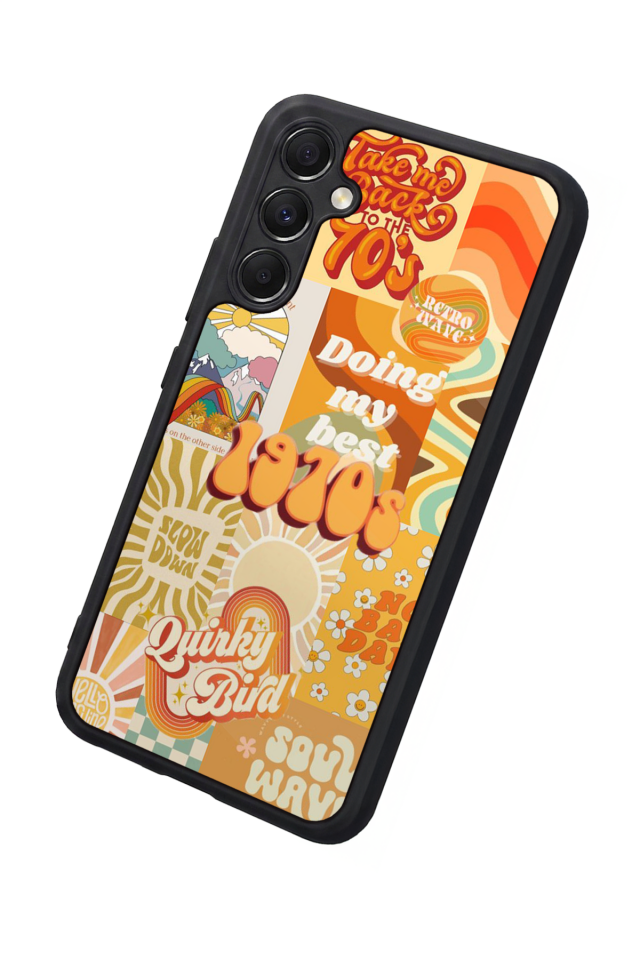 Samsung Galaxy M34 Uyumlu Poster Tasarımlı Glossy Premium Kılıf