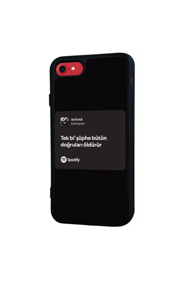 iPhone 8 Uyumlu Sarki Sozleri Tasarımlı Glossy Premium Kılıf