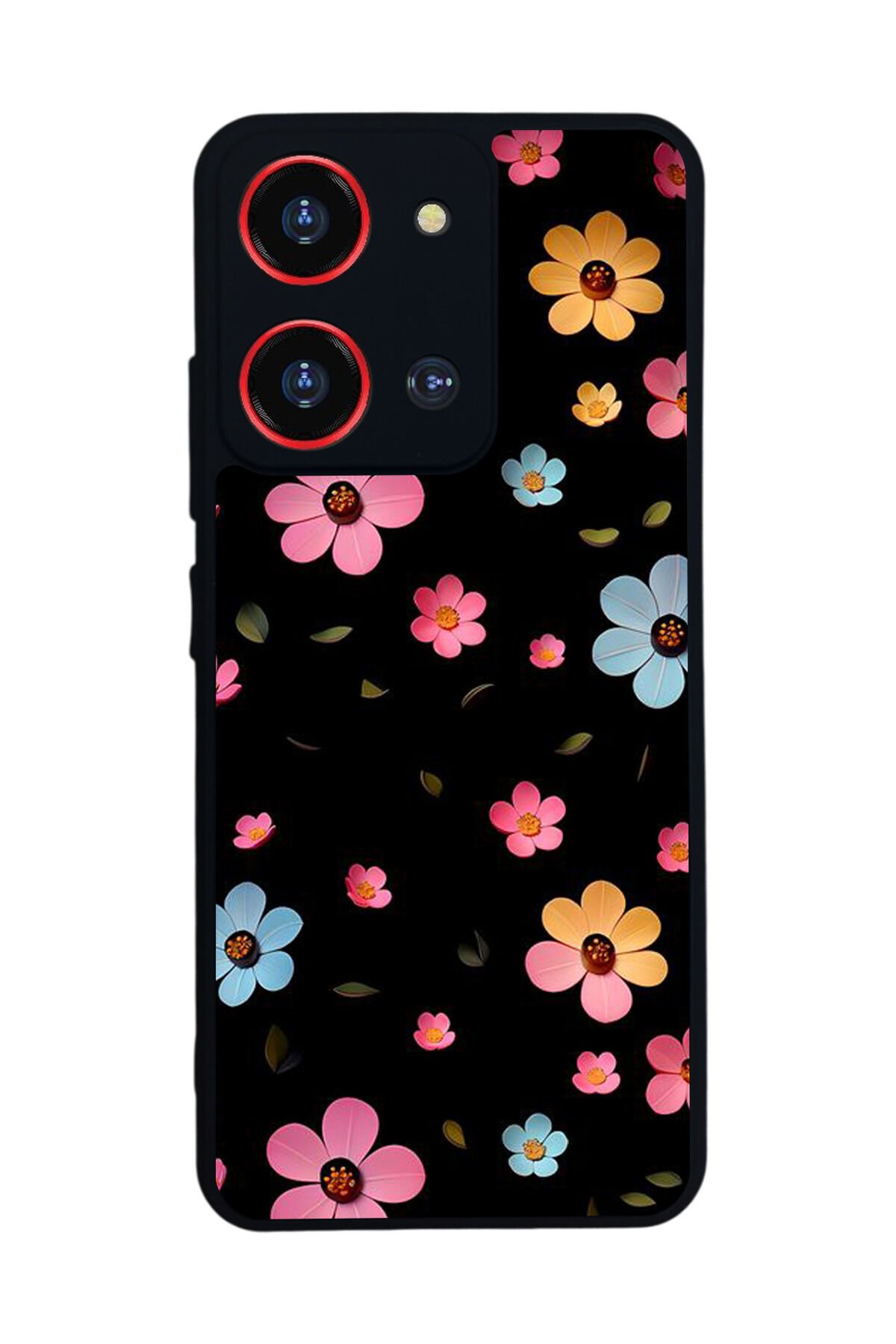 Reeder S19 Max Pro S 108MP Uyumlu Cicek Tasarımlı Glossy Premium Kılıf