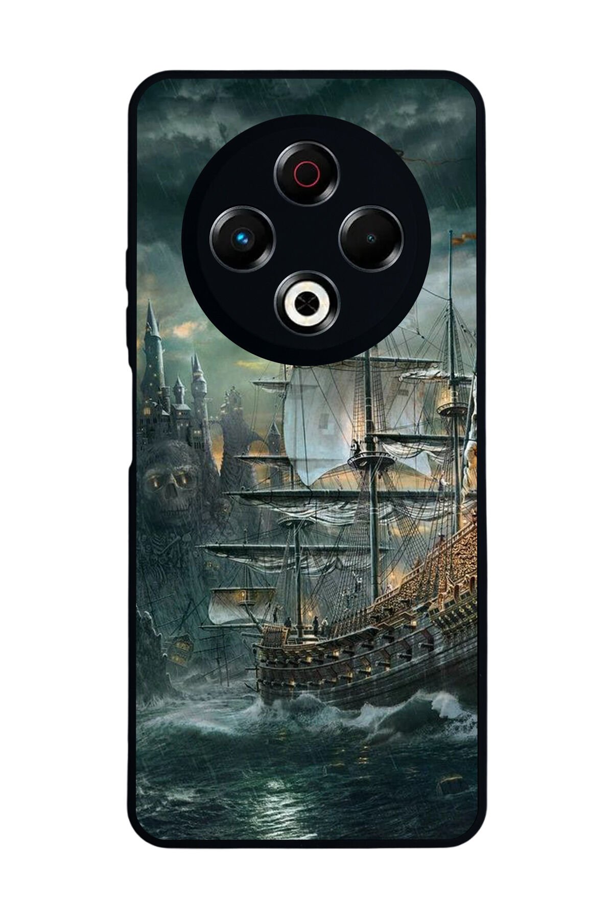 Tecno Spark 30 Uyumlu Korsan Tasarımlı Glossy Premium Kılıf