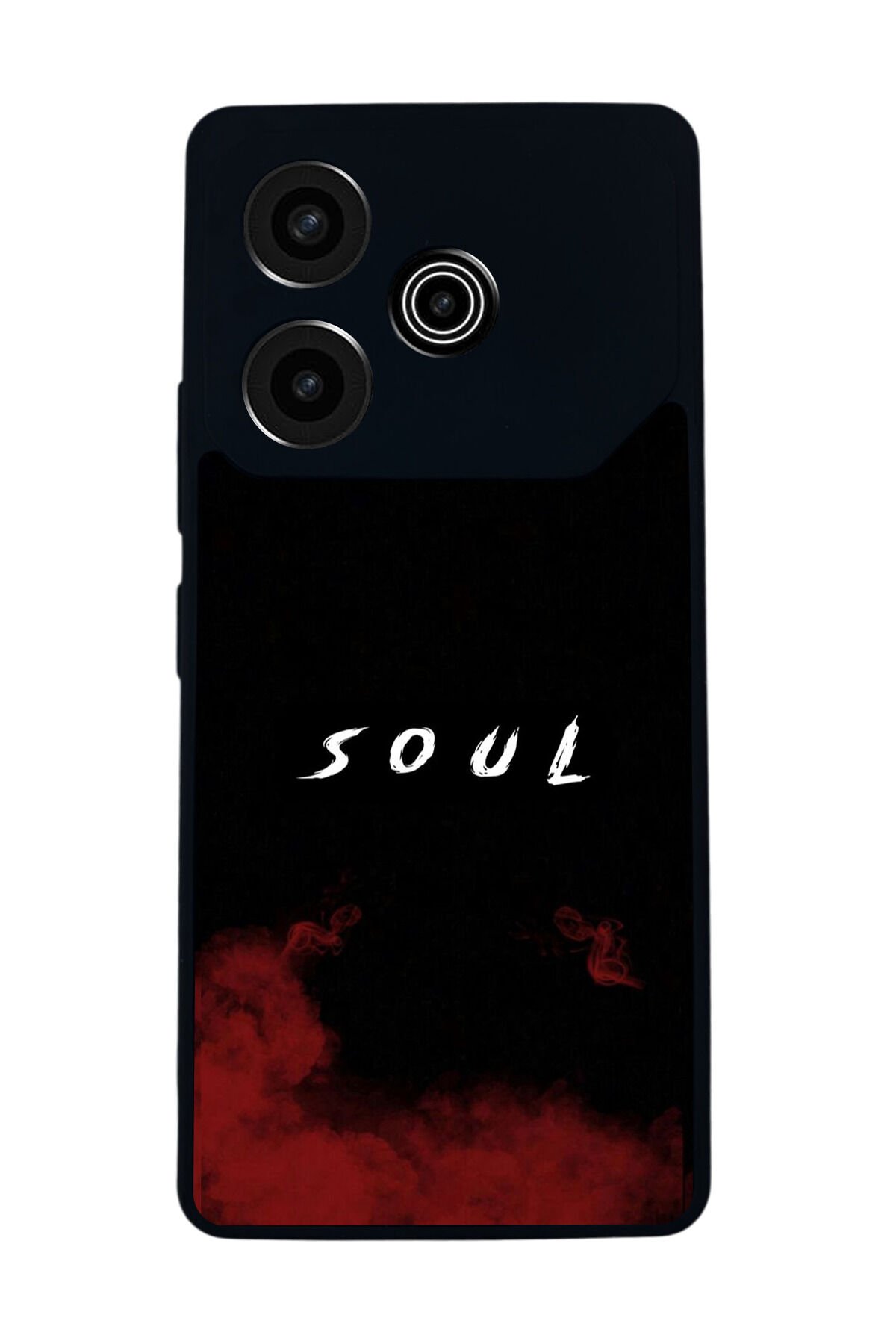 Tecno Pova 6 Uyumlu SOUL Tasarımlı Glossy Premium Kılıf