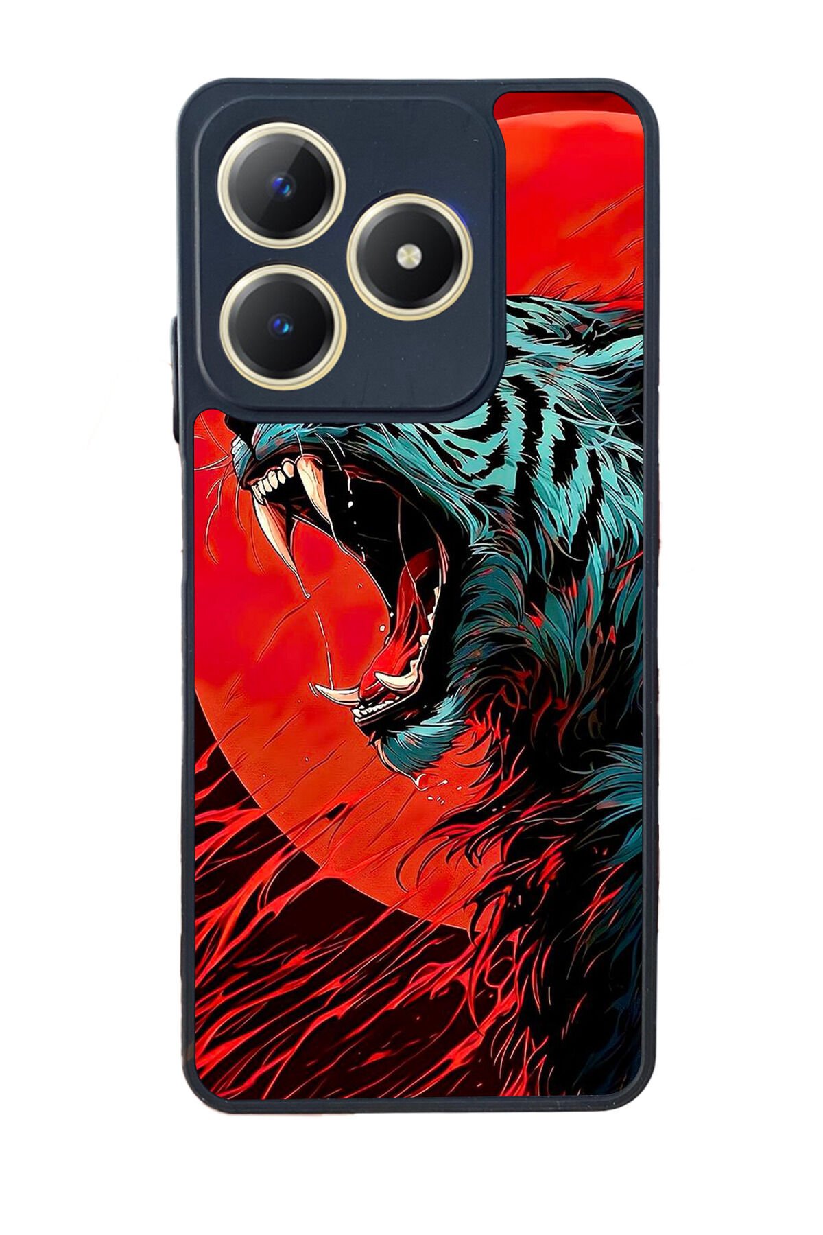 Realme C63 Mat Uyumlu Siyah Kılıf – Yumuşak Silikon, Koruyucu, Şok Emici Kapak