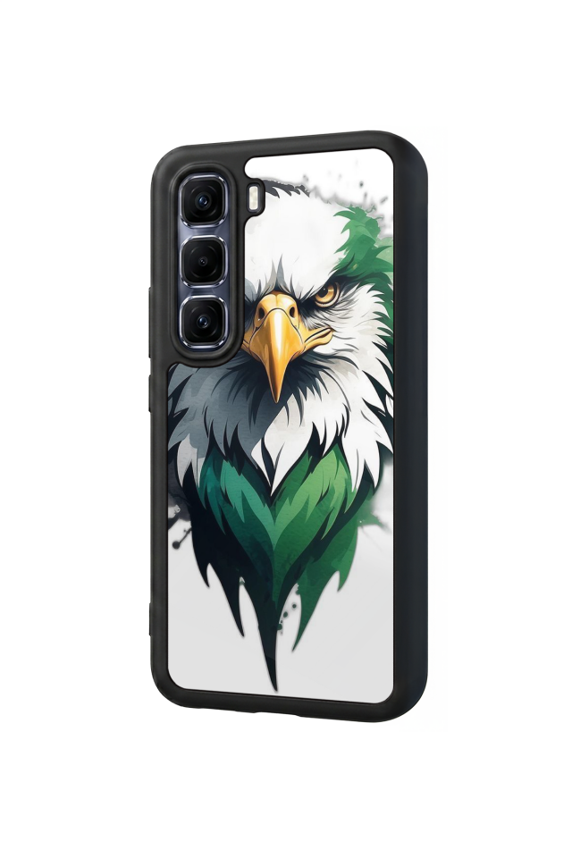 Infinix Hot 60 Pro Plus Uyumlu Besiktas Tasarımlı Glossy Premium Kılıf