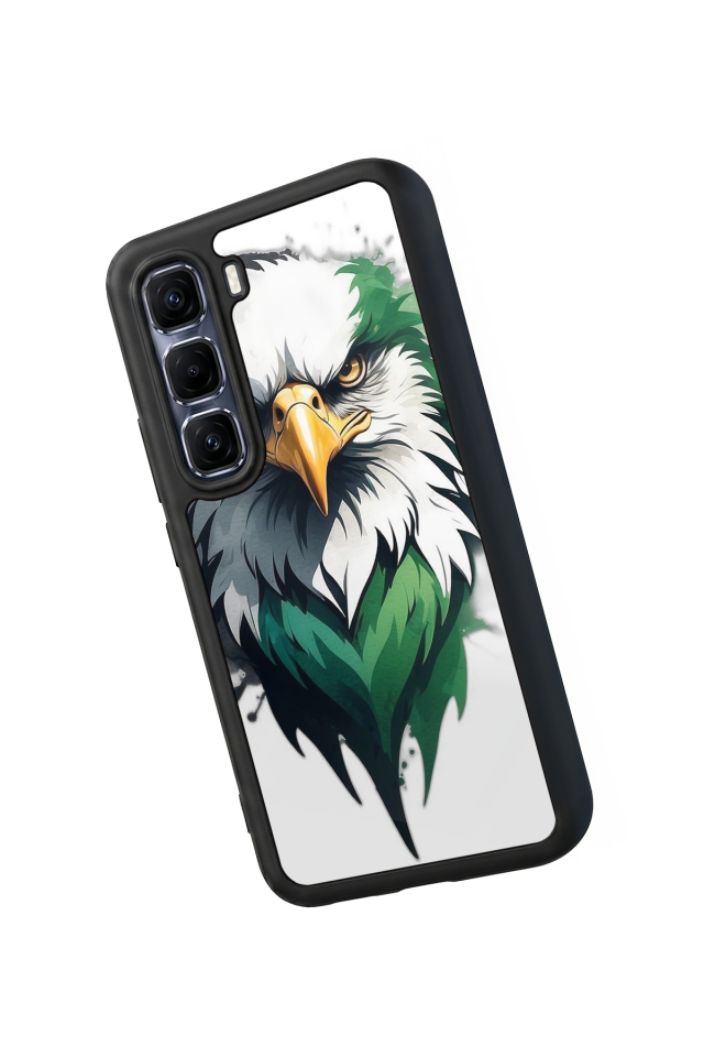 Infinix Hot 60 Pro Plus Uyumlu Besiktas Tasarımlı Glossy Premium Kılıf