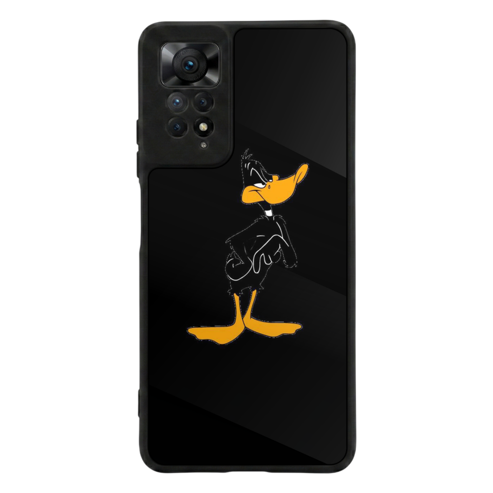 Xiaomi Redmi Note 11 Pro Uyumlu Daffy duck Tasarımlı Glossy Premium Kılıf