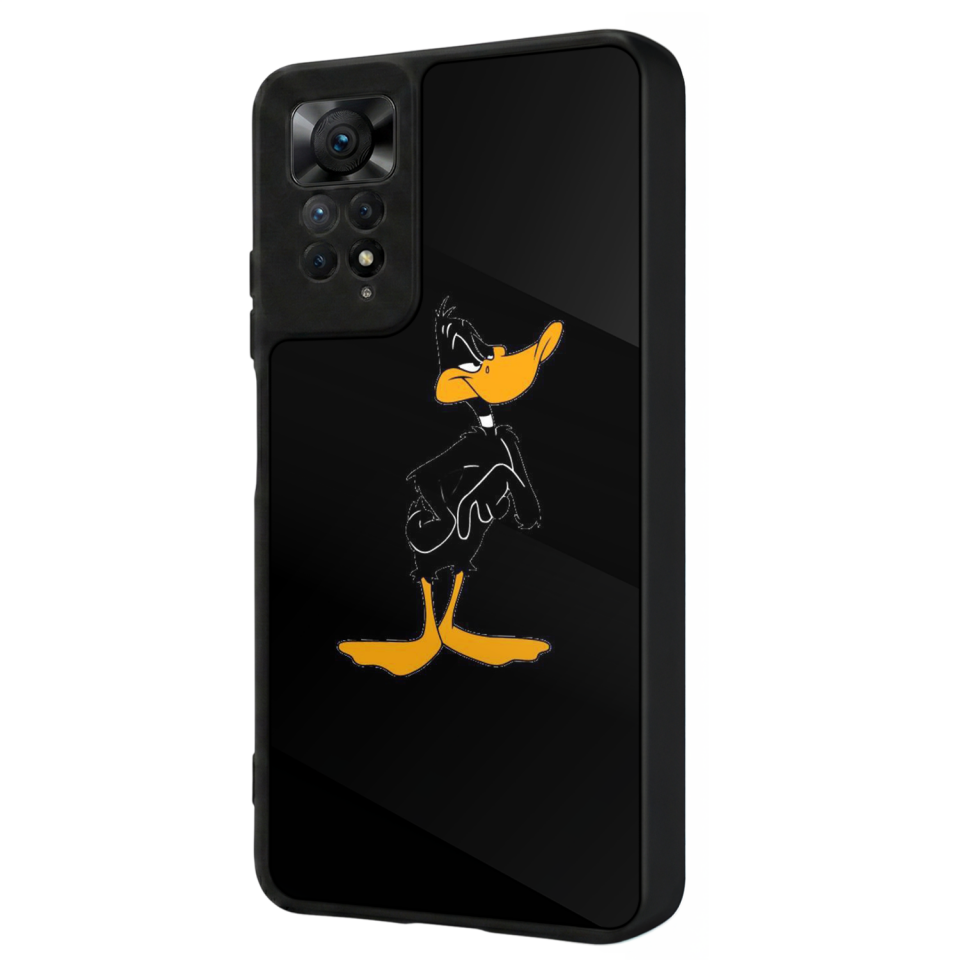 Xiaomi Redmi Note 11 Pro Uyumlu Daffy duck Tasarımlı Glossy Premium Kılıf