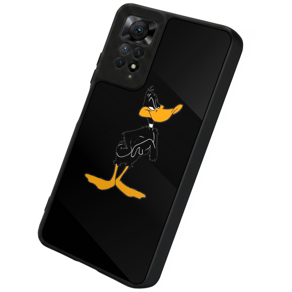 Xiaomi Redmi Note 11 Pro Uyumlu Daffy duck Tasarımlı Glossy Premium Kılıf