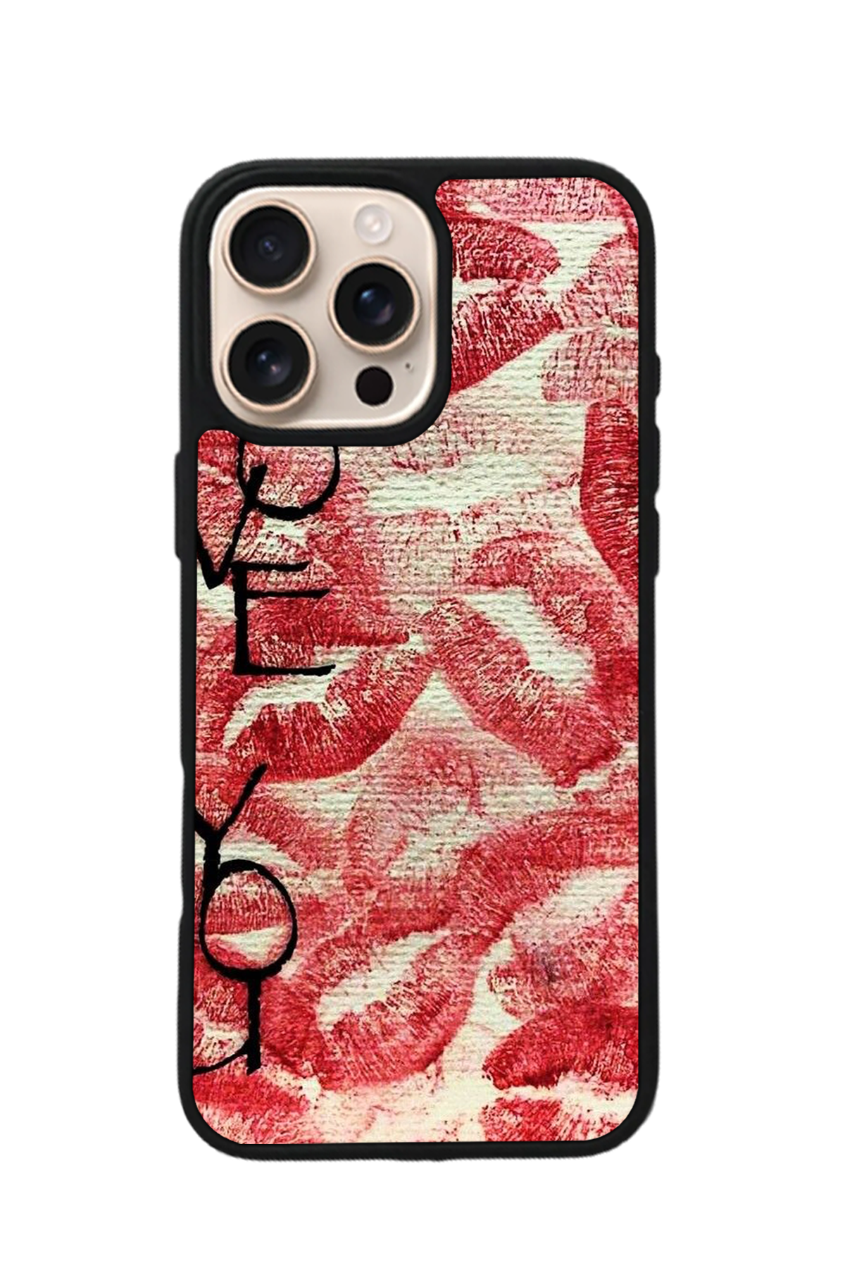 iPhone 14 Pro Uyumlu Dudak Tasarımlı Glossy Premium Kılıf