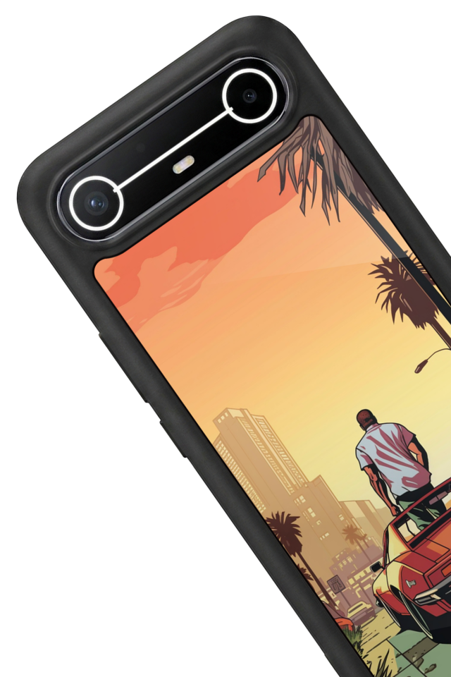 Tecno Spark Slim 5G Uyumlu GTA Tasarımlı Glossy Premium Kılıf