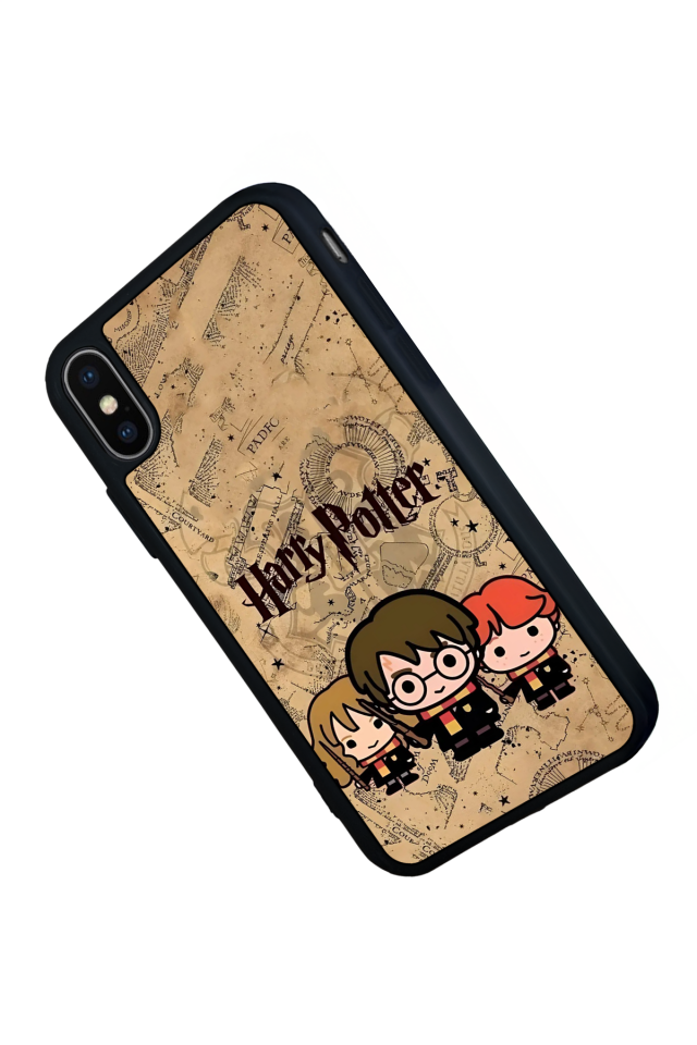 iPhone X/ XS Uyumlu HarryPotter Tasarımlı Glossy Premium Kılıf