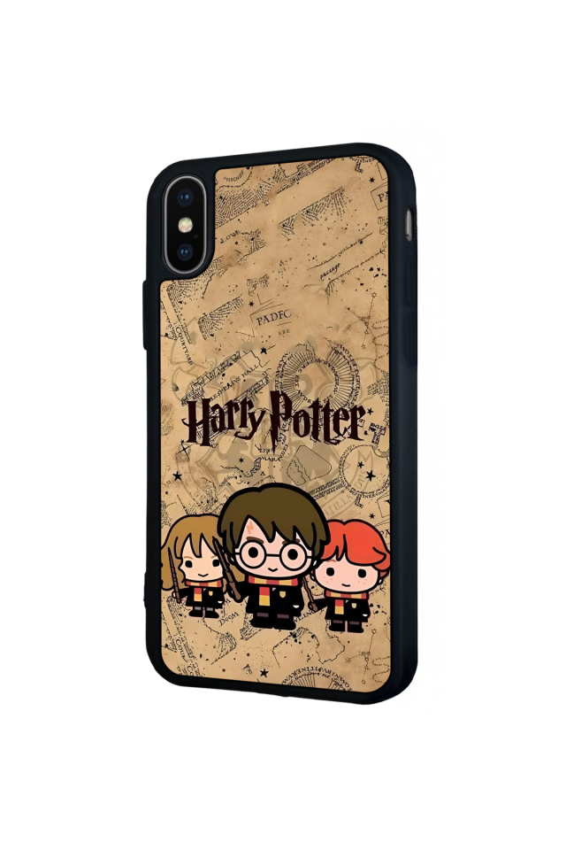 iPhone X/ XS Uyumlu HarryPotter Tasarımlı Glossy Premium Kılıf