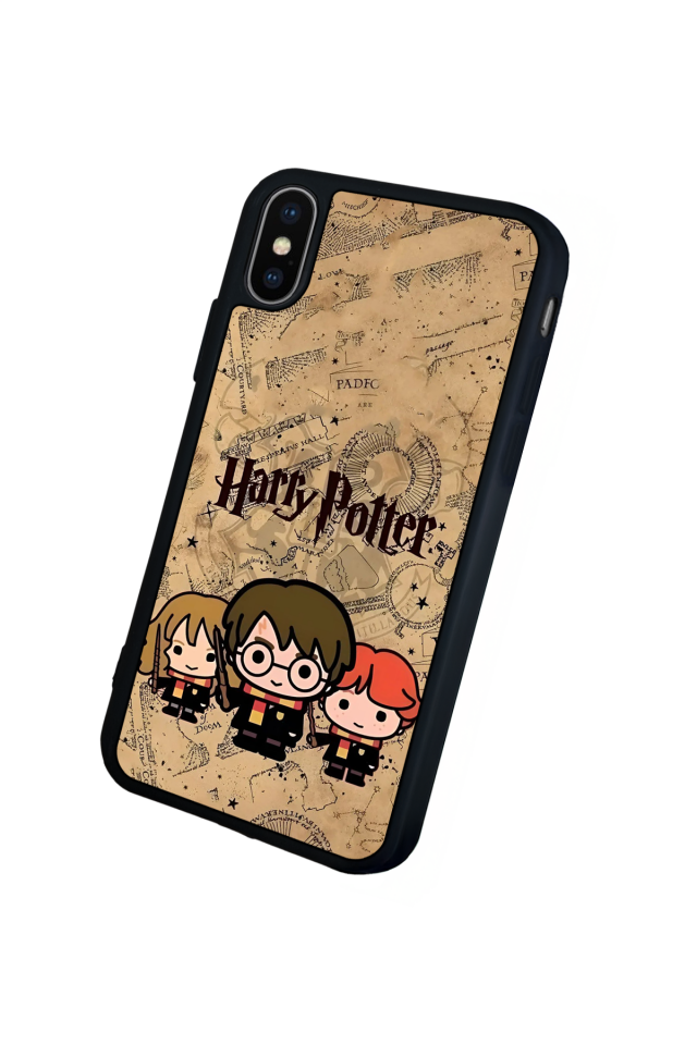 iPhone X/ XS Uyumlu HarryPotter Tasarımlı Glossy Premium Kılıf