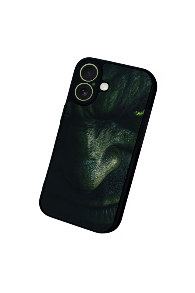 iPhone 17 Uyumlu Hulk Tasarımlı Glossy Premium Kılıf