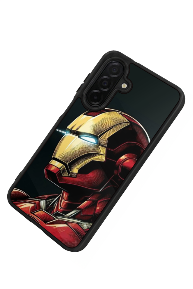 Samsung Galaxy A36 Uyumlu  Iron Man ( Demir Adam ) Tasarımlı Glossy Premium Kılıf