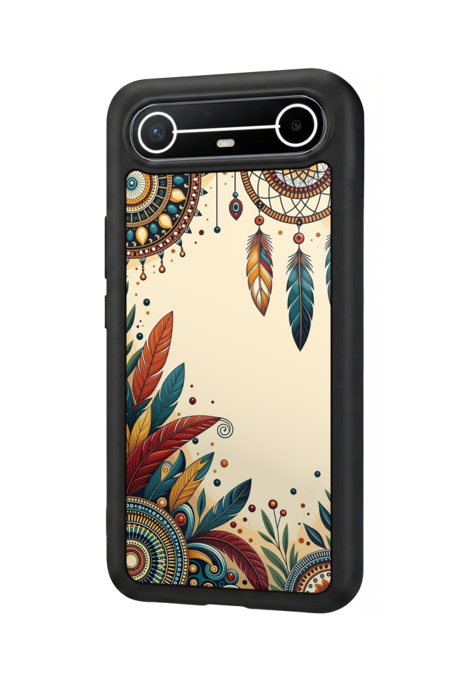 Tecno Spark Slim 5G Uyumlu Mandala Tasarımlı Glossy Premium Kılıf