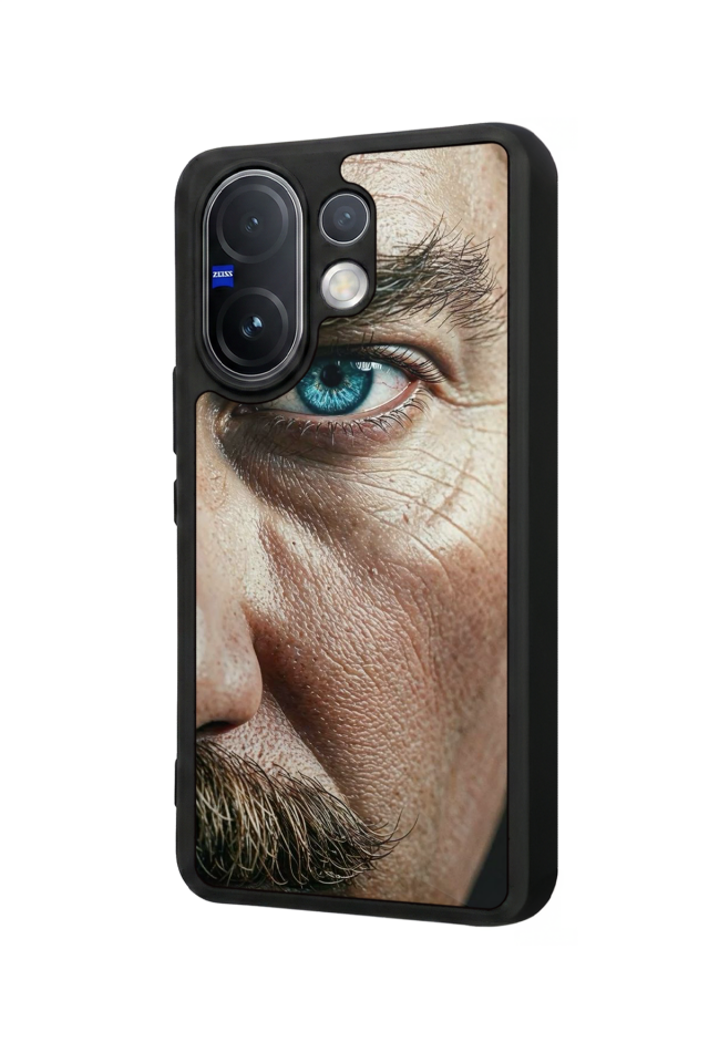 Vivo V60 Uyumlu Mustafa Kemal Ataturk Tasarımlı Glossy Premium Kılıf