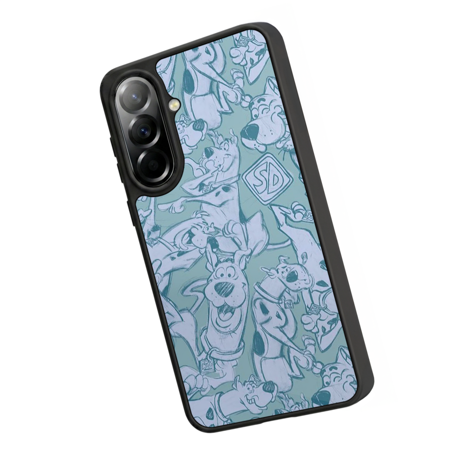 Samsung Galaxy A37 Uyumlu Scooby Doo Tasarımlı Glossy Premium Kılıf
