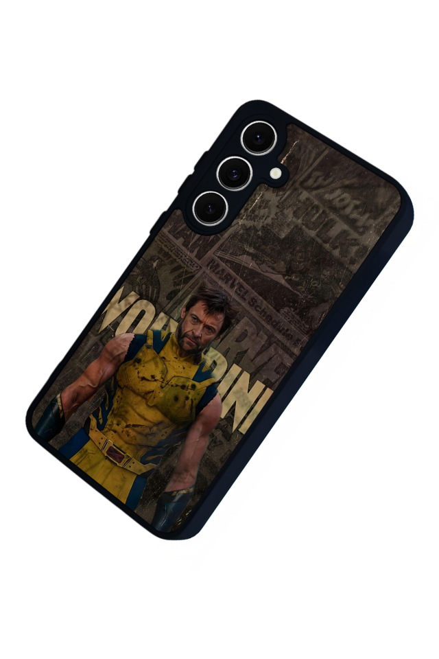 Samsung Galaxy S24 FE Uyumlu Wolverine Tasarımlı Glossy Premium Kılıf