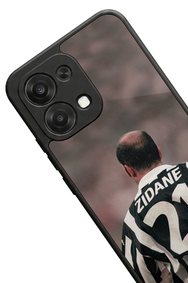 Oppo A6 Pro Uyumlu Zidane Tasarımlı Glossy Premium Kılıf