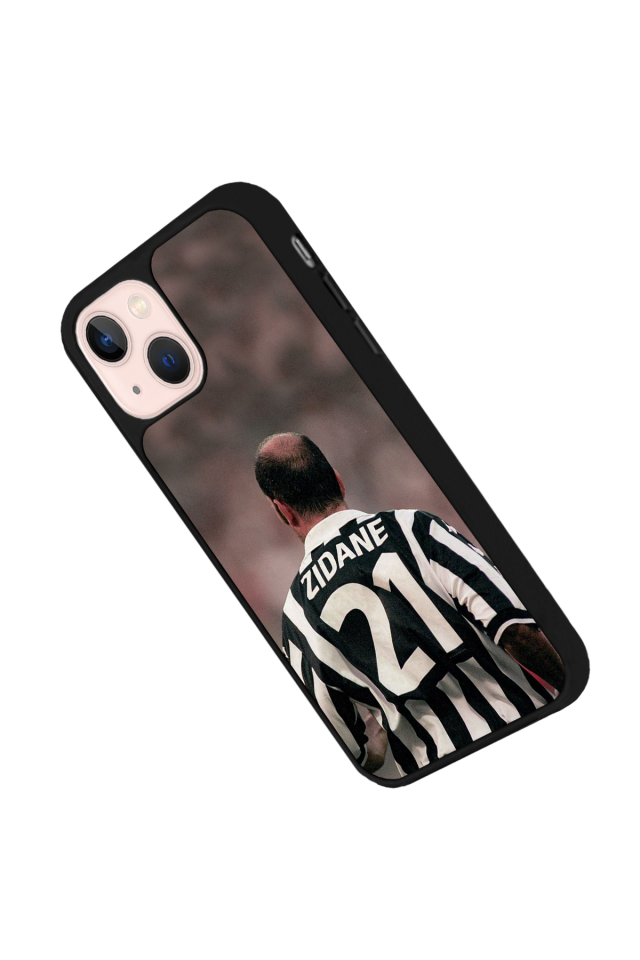 iPhone 13 Mini Uyumlu Zidane Tasarımlı Glossy Premium Kılıf