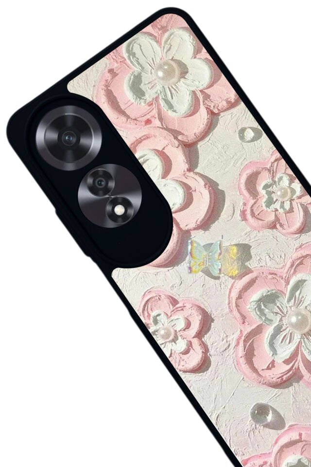 Oppo A60 Mat Siyah uyumlu Kılıf – Yumuşak Silikon, Koruyucu, Şok Emici Kapak