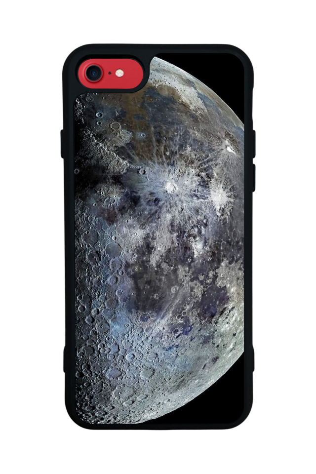 iPhone 7 Uyumlu Ay Tasarımlı Glossy Premium Kılıf