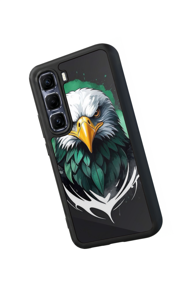 Infinix Hot 60 Pro Plus Uyumlu Besiktas Tasarımlı Glossy Premium Kılıf