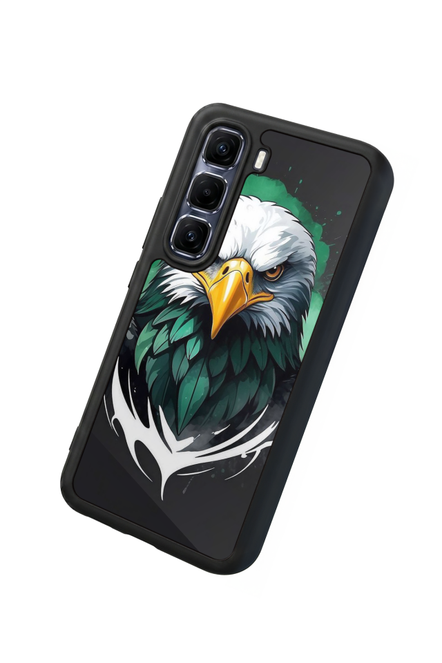 Infinix Hot 60 Pro Plus Uyumlu Besiktas Tasarımlı Glossy Premium Kılıf