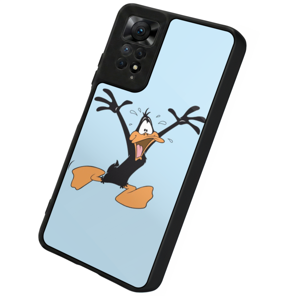 Xiaomi Redmi Note 11 Pro Uyumlu Daffy duck Tasarımlı Glossy Premium Kılıf