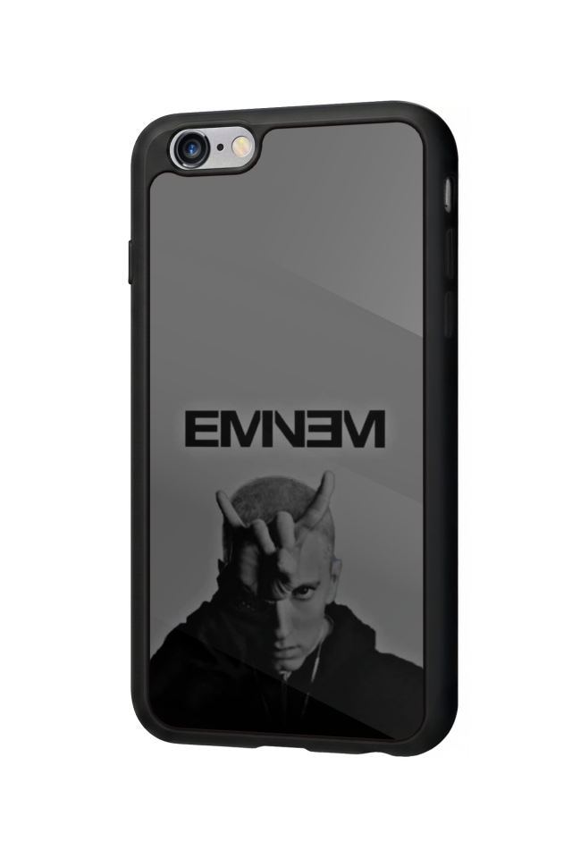 iPhone 6 Plus Uyumlu Eminem Tasarımlı Glossy Premium Kılıf