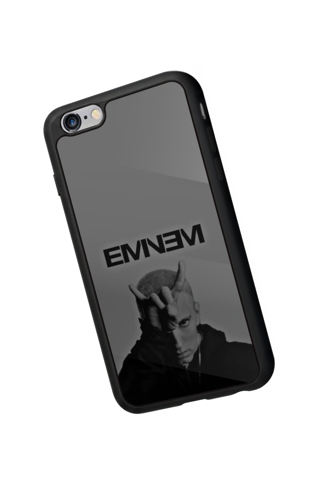 iPhone 6 Plus Uyumlu Eminem Tasarımlı Glossy Premium Kılıf