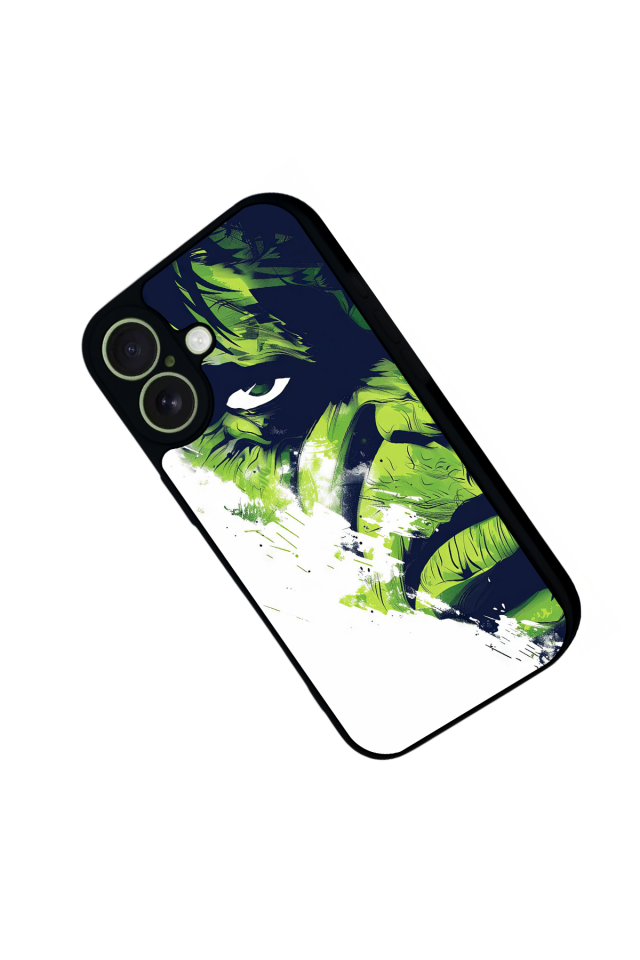 iPhone 17 Uyumlu Hulk Tasarımlı Glossy Premium Kılıf