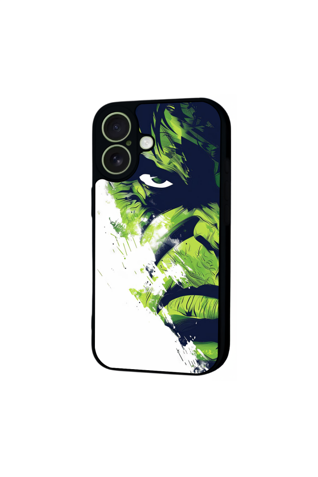 iPhone 17 Uyumlu Hulk Tasarımlı Glossy Premium Kılıf