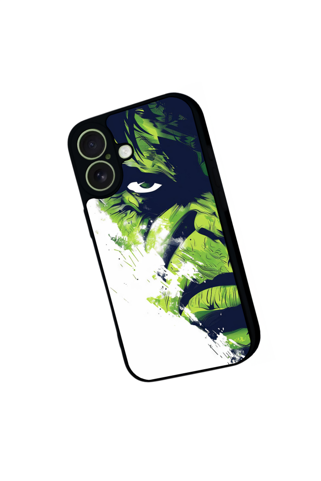 iPhone 17 Uyumlu Hulk Tasarımlı Glossy Premium Kılıf